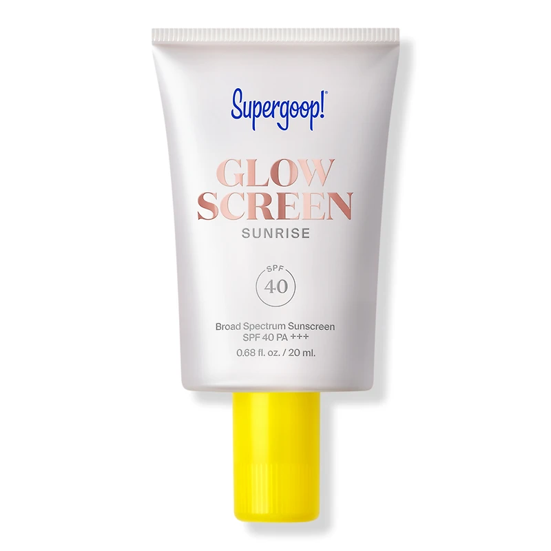 Supergoop! Mini Glowscreen SPF 40 Sunscreen with Hyaluronic Acid + Niacinamide 