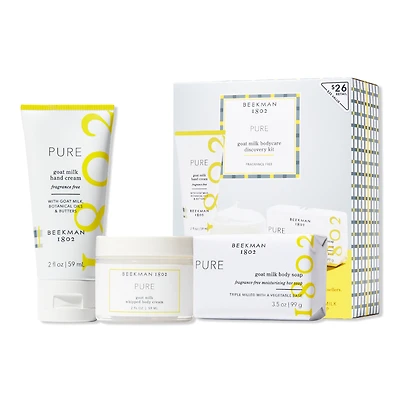 Beekman 1802 Pure Goat Milk Bodycare Discovery Kit