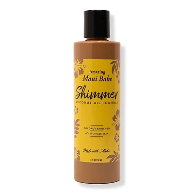 Maui Babe Shimmer Coconut Oil Skin Moisturizer