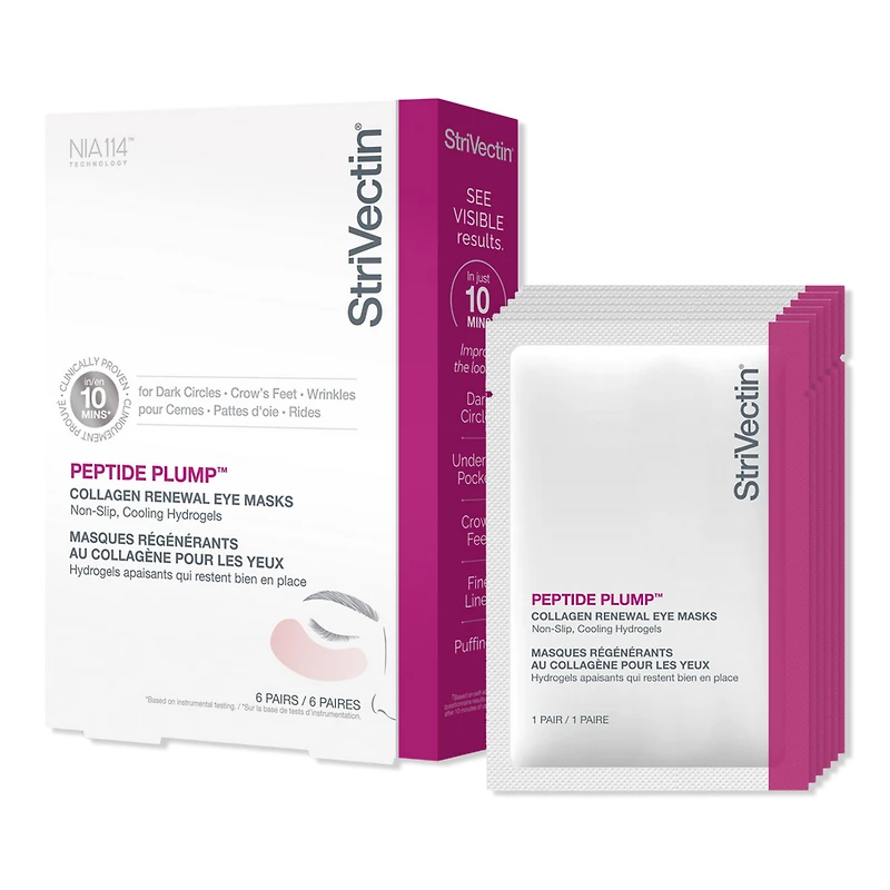 StriVectin Peptide Plump Collagen Renewal Eye Masks