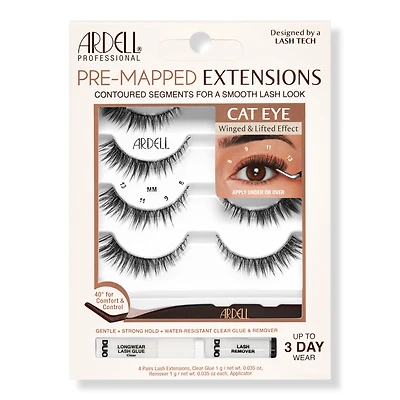 Ardell Pre-Mapped Extensions - Cat Eye