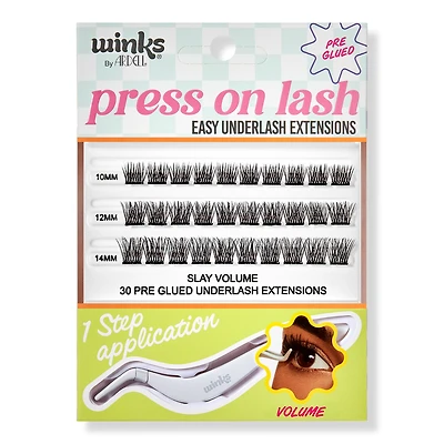 Ardell Winks Press On Pre-Glued Underlash Extensions - Slay Volume