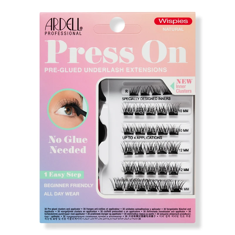 Ardell Wispies Press On Natural Pre-Glued Underlash Extensions