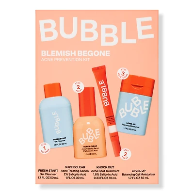 Bubble Blemish Begone Acne Prevention Kit