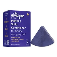 Ethique Beauty Purple Solid Conditioner Bar