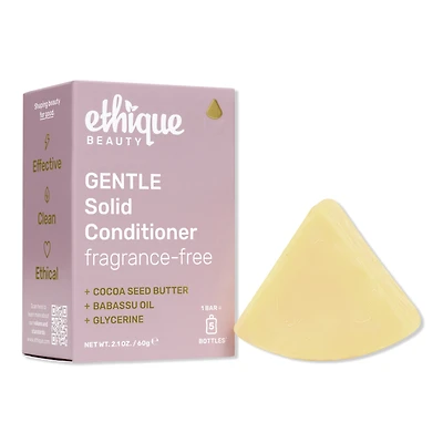 Ethique Beauty Gentle Solid Conditioner Bar Fragrance-Free