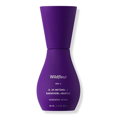 Wildfleur Pure Retinol 0.3% + Bakuchiol Renewing Serum