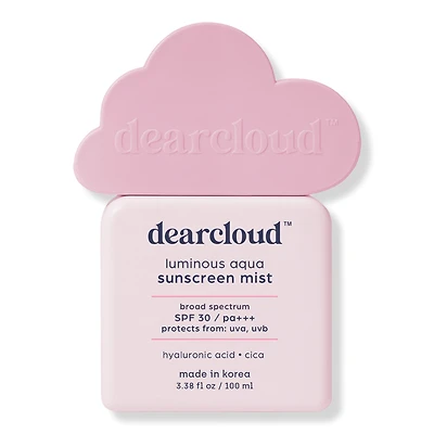 dearcloud Luminous Aqua Sun Mist SPF 30