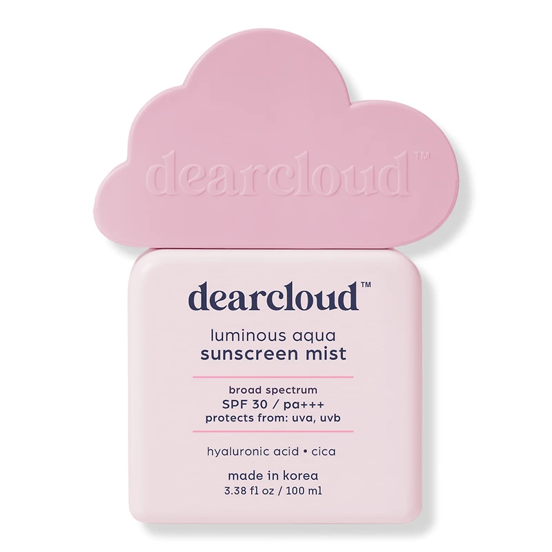 dearcloud Luminous Aqua Sun Mist SPF 30