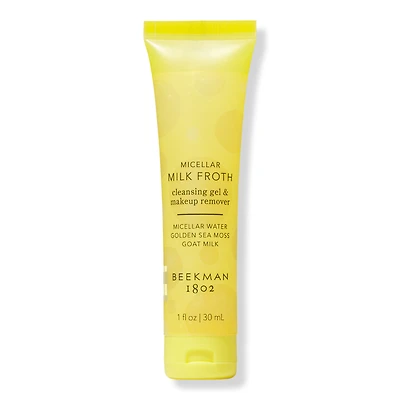 Beekman 1802 Micellar Milk Froth Cleansing Gel & Makeup Remover - oz