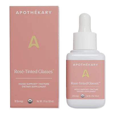 Apothekary Rose-Tinted Glasses Mood Support Tincture