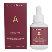 Apothekary Wine Down Relaxation Support Tincture
