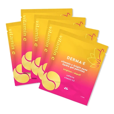 DERMA E Vitamin C Bright Eyes Hydro Gel Patches - ct