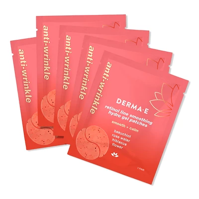 DERMA E Retinol Line Smoothing Hydro Gel Patches - ct