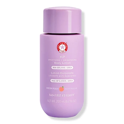 First Aid Beauty KP Smoothing + Brightening Body Lotion Fresh Peach