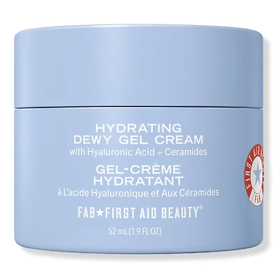 First Aid Beauty Hydrating Dewy Gel Cream Moisturizer with Hyaluronic Acid +Ceramides