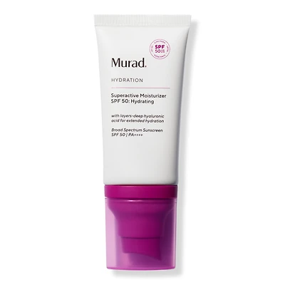 Murad Superactive Deep-Hydration Moisturizer SPF 50 with Hyaluronic Acid