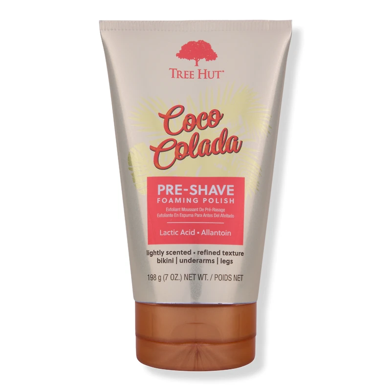 Tree Hut Pre-Shave Foaming Polish - Coco Colada