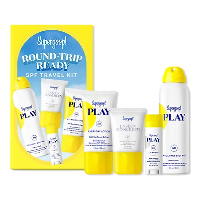 Supergoop! Round-Trip Ready SPF Travel Kit