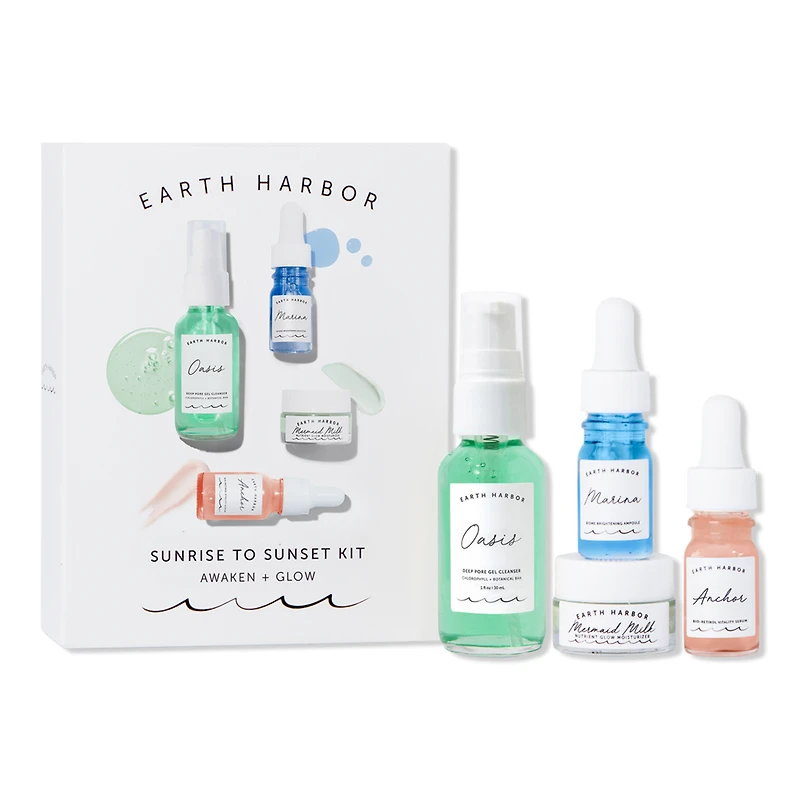Earth Harbor Sunrise to Sunset Natural Skincare Kit