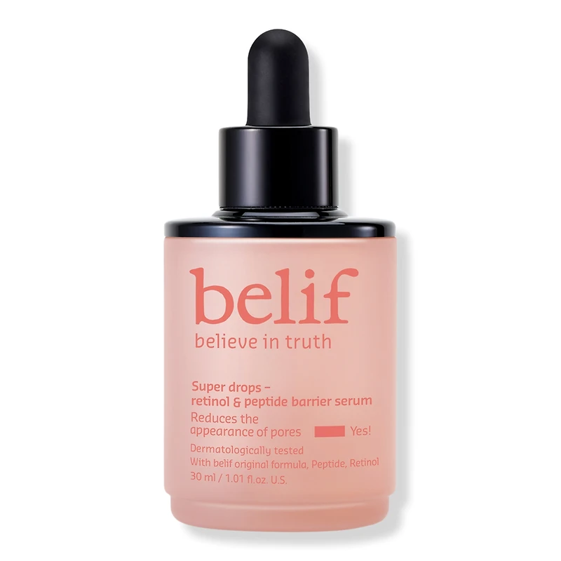 belif Super Drops Retinol and Peptide Barrier Serum