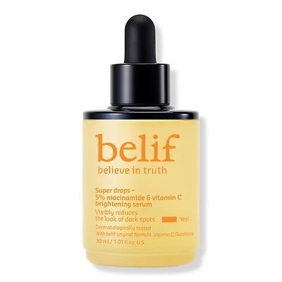 belif Super Drops 5% Niacinamide and Vitamin C Brightening Serum