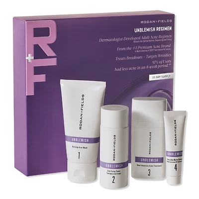 RODAN + FIELDS Unblemish 30-Day Regimen for Adult Acne