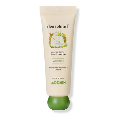 dearcloud Moomin: Rescue Butter Hand Cream - Yuzu Matcha
