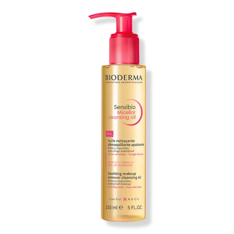 Bioderma Sensibio Micellar Cleansing Oil Face Cleanser for Sensitive Skin