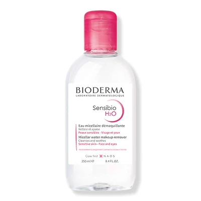 Bioderma Sensibio H2O Micellar Water Face Cleanser for Sensitive Skin - oz