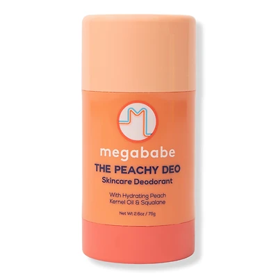 megababe The Peachy Deo Aluminum-Free Skincare Deodorant