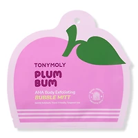 TONYMOLY Plum Bum AHA Body Exfoliating Mitt
