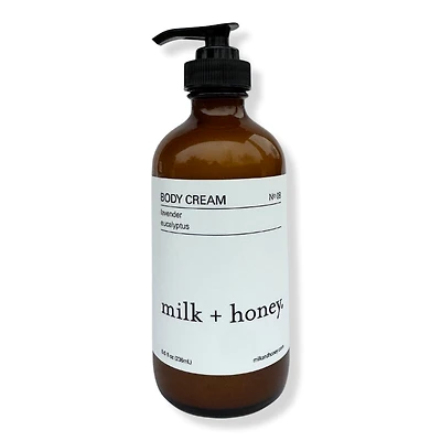 Milk + Honey Body Cream - Lavender, Eucalyptus