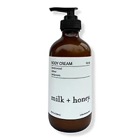 Milk + Honey Body Cream - Sandalwood, Vetiver, Cardamom