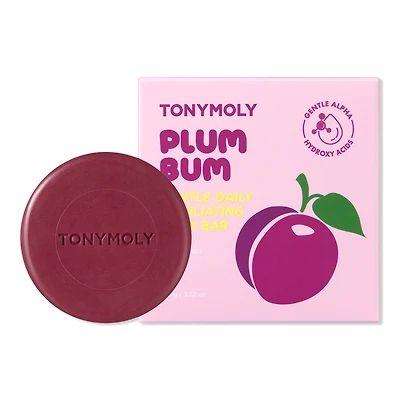TONYMOLY Plum Bum AHA Body Buffing Bar