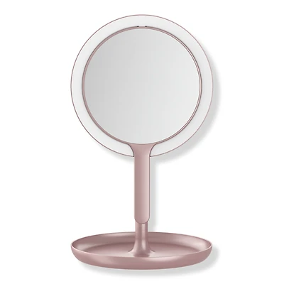 Conair Matte Blush Lighted Handheld Mirror