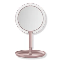 Conair Matte Blush Lighted Handheld Mirror