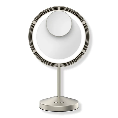 Conair Brushed Satin Nickel Lighted Fan Mirror