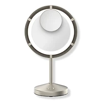Conair Brushed Satin Nickel Lighted Fan Mirror
