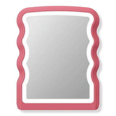 Conair Berry Blush Wavy Lighted Mirror