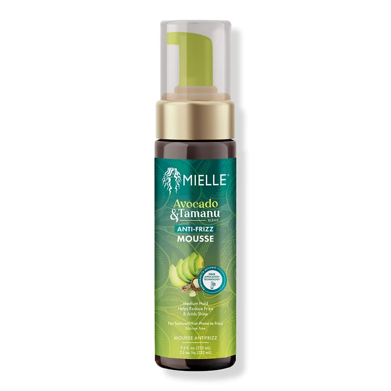 Mielle Avocado & Tamanu Anti-Frizz Mousse