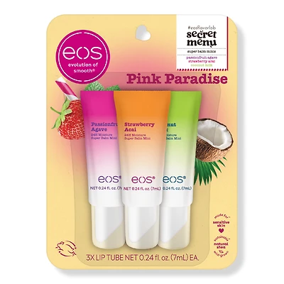 Eos Pink Paradise Minis 3 Piece Set