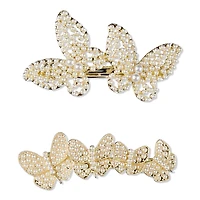 Scunci Elite Butterfly Barrettes