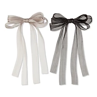 Scunci Elite Bow Barrettes