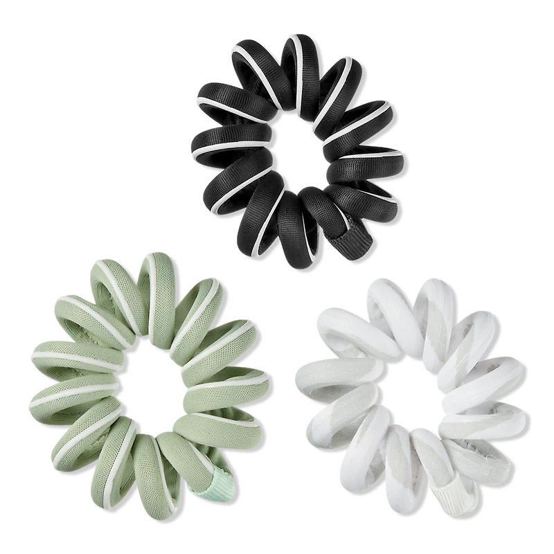 Scunci Prep Fabric-Wrapped Spiral