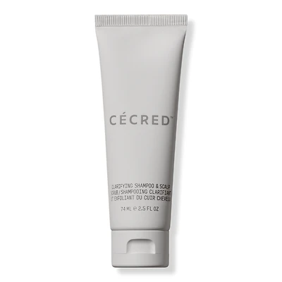 CECRED Travel Size Clarifying Shampoo & Scalp Scrub