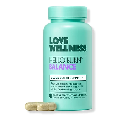 Love Wellness Hello Burn Balance: Blood Sugar Support
