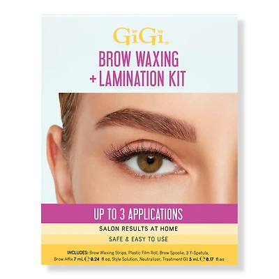 Gigi Brow Waxing + Lamination Kit