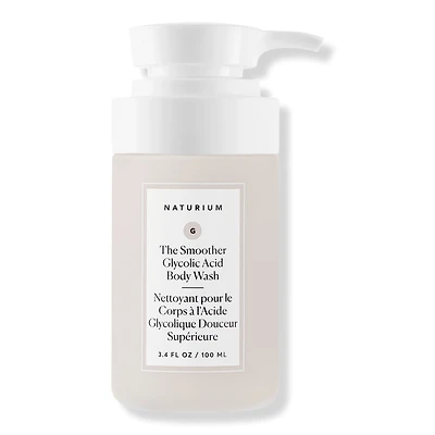 Naturium Travel Size The Smoother Glycolic Acid Exfoliating Body Wash
