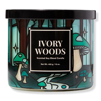 ULTA Beauty Collection Ivory Woods 3-Wick Scented Candle